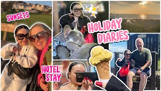 SPEND A WEEK AWAY WITH ME… UK STAYCATION VLOG  Holiday Diaries  Georgia Rankin [upl. by Arayc857]