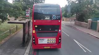 Route 37 Clapham Common to Clapham Junction Double Decker Bus Tour London bustour route37 [upl. by Elbas705]