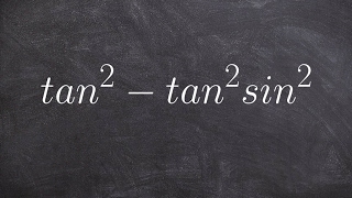 Factor and use fundamental identities to simplify [upl. by Hazlip354]