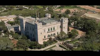 Verdala castle  Buskett forest  Malta [upl. by Aynnat]