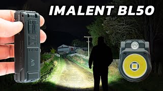 Imalent BL50 EDC Tactical Flashlight 3600 Lumens White  UV LEDs [upl. by Aikat]