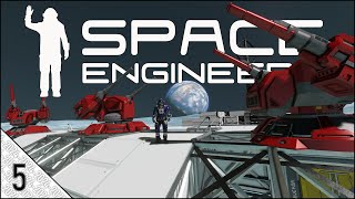 Space Engineers Survival Episode 5  Rover Upgrades and DEFENSES 2024 [upl. by Suilienroc]