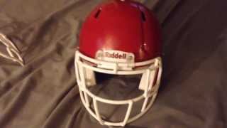 Riddell Revolution Speed With S2EGSWSP Facemask [upl. by Marozik]