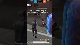 Pegando mi primer tiro ala cabeza con m1887 en freefire humor viralvideo shorts foryou fyp [upl. by Singer78]