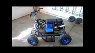 Homemade ATV FINISHED [upl. by Ledda]