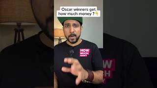 Oscar winners get how much money 💰 oscars [upl. by Sivrup65]