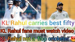 KL rahul fifty kanpur in odi style Kl rahul not flop cricketer klrahulbatting viratkholi rohit [upl. by Llehsor]