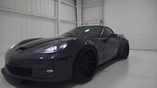 My ZR8X Supervettes Widebody Corvette in my new studio [upl. by Adneral]