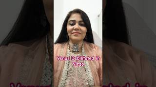 venus debilitated virgo november 2023 vedicastrology [upl. by Sudderth]