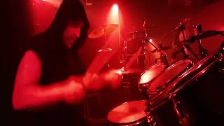 VENEFICESUnholy Spirit Diabolos Desolator Live in Poland 2024Drum Cam [upl. by Cattima]