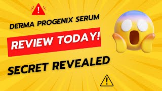 Derma Progenix Serum REVIEW ⚠️ Beware⚠️WHAT YOU REALLY NEED TO KNOW 😱SECRET REVEALED [upl. by Einnig31]