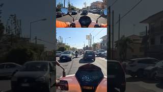 Occhio agli specchietti…👀 intrattenimento perte motovlog gopro [upl. by Ahsenom]