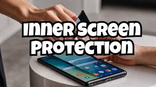 Samsung Galaxy Z Fold 6  Inner Screen Protector  Works Great [upl. by Elsy41]