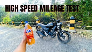 2025 Yamaha FZX Mileage Test  Kitna deti hai [upl. by Mercuri]