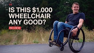 Reviewing Not a Wheelchair’s 1000 Custom Manual Wheelchair [upl. by Wanda923]