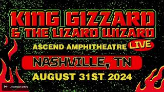 KING GIZZARD amp THE LIZARD WIZARD LIVE IN NASHVILLE TN 3182024 FULL SET [upl. by Ajim]