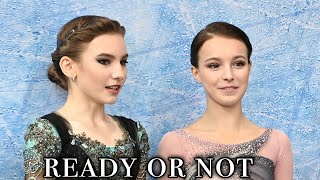 Anna Scherbakova and Darıa Usacheva ready or not [upl. by Eiclehc]