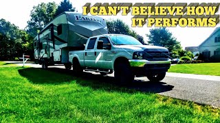 60 powerstroke towing review [upl. by Anale347]