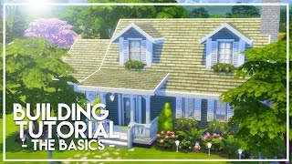 BASIC BUILDING TUTORIAL  The Sims 4 Builders Bible [upl. by Aleka]