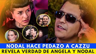 Christian Nodal Hace PEDAZOS A CAZZU EX de Nodal Revela La VERDAD De Angela y Nodal Belinda Enojo [upl. by Nyleuqaj]