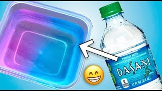 HOW TO MAKE SLIME FROM WATER 💧NO GLUE DIY NO GLUE SLIME [upl. by Reste24]