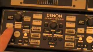 Video2  Denon DNHC1000S Serato MIDI Controller [upl. by Kcinom349]