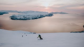 Norways Best Sail and Ski Trip  Lyngen Alps  Mabey Ski [upl. by Carhart]