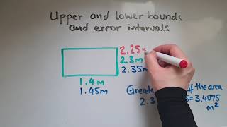 Upper and lower bounds and limits of accuracyerror intervals GCSE Maths [upl. by Bathelda592]