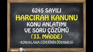 Harcırah Kanunu Madde33 [upl. by Asteria530]