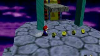 Super Mario 64 Walkthrough Red Coins In The Sky [upl. by Yeldah6]