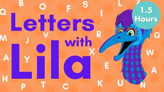 Letters With Lila Learn The Alphabet  15 Hours  ABCs [upl. by Flavio578]