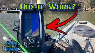 This Kayak Fishing Upgrade Might Change Everything Garmin Striker Vivid 4cv [upl. by Gwenette]