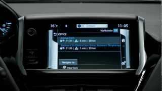 Application ViaMichelin  Peugeot 208 Connect Apps  wwwfelinecc [upl. by Nallad]