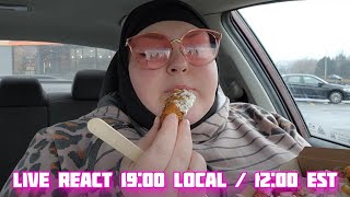 BodyBuilder Reacts LIVE  Foodie Beauty ER Beeze And Full Day Of Eating [upl. by Nyltiac747]