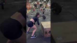 Pesadão hoje foi pesadoooo crossfit viralvideo saude fitness [upl. by Akihc]