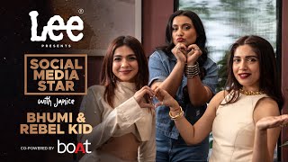 Social Media Star With Janice S06  Ep 02 ft Bhumi Pednekar amp therebelkid [upl. by Adila]