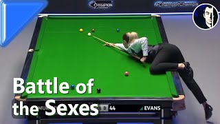 Battle of the Sexes  Reanne Evans vs Shaun Murphy  2019 Champion of Champions  Last 16 [upl. by Nehemiah]