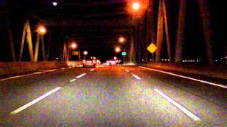 Don Holt Cooper River Bridge eastbound Night [upl. by Hsekin]