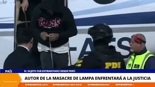 Presunto autor material de homicidio de julio en Lampa será formalizado tras ser capturado en Perú [upl. by Haidebej]