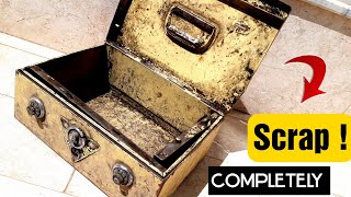 Restoration of an old scrap cash box 🇯🇵 [upl. by Bergess]