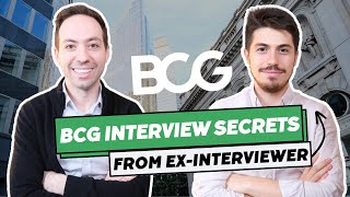 BCG Interviewer Reveals How To Succeed in Consulting Interviews [upl. by Zosi]