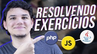 Resolvendo exercícios de PHP JavaScript e Java [upl. by Welker]