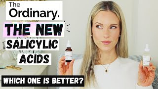 THE ORDINARY SALICYLIC ACID 2 SOLUTION VS SALICYLIC ACID 2 ANHYDROUS SOLUTION  WHICH IS BETTER [upl. by Anaderol]