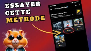 Clé Hamster Kombat  Ma Méthode Astuce Facile 🔥 [upl. by Yadrahs]