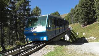 Funicular St Moritz  Corviglia Sept 2021 2 [upl. by Kruter955]