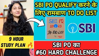 ToDo List for SBI PO✅ Sure Shot Selection🔥 PreMains  By Karishma Singh [upl. by Buhler]