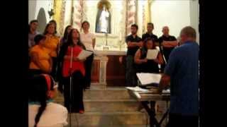 Coro di Bitti Oches de SAnnossata  Clarissa e Donatella Burrai  Deus Ti Salvet Maria [upl. by Ahsir]