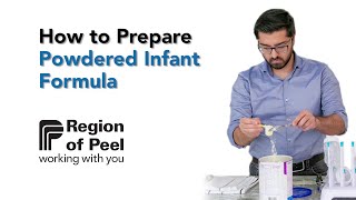 How to Prepare Powdered Infant Formula [upl. by Zile797]