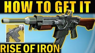 Destiny How to get the Khvostov Exotic Auto Rifle  Complete Walkthrough  Rise of Iron [upl. by Anniala]