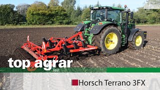 Starker Dauerläufer Horsch Terrano 3FX im top agrar Praxistest [upl. by Jephum528]